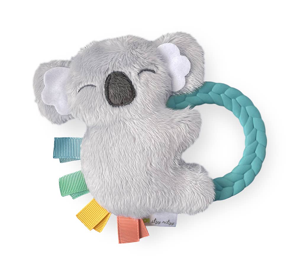 Itzy Ritzy Rattle Pal Plush Rattle w/ Teether
