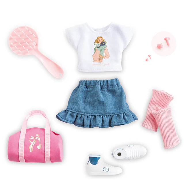 Corolle Girls Dressing Room Doll Clothes Set