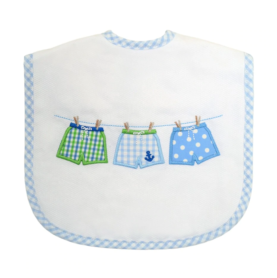 3 Marthas Applique  Bibs