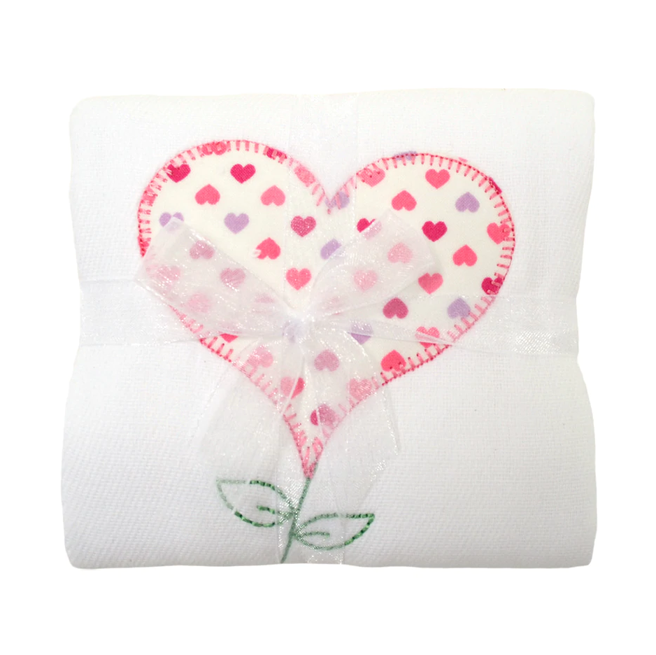 3 Marthas Applique  Burp Pad