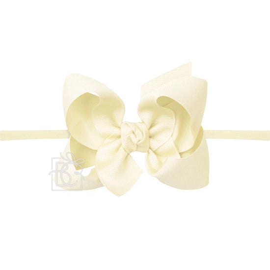 Beyond Creations Pantyhose Headband w/ Large Bow