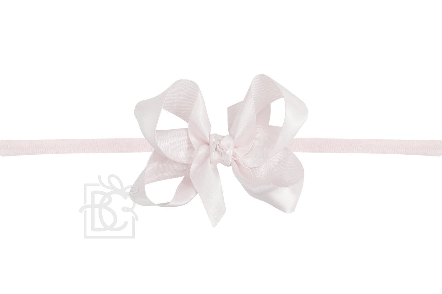 Beyond Creations Pantyhose Headband w/ Medium Satin Bow