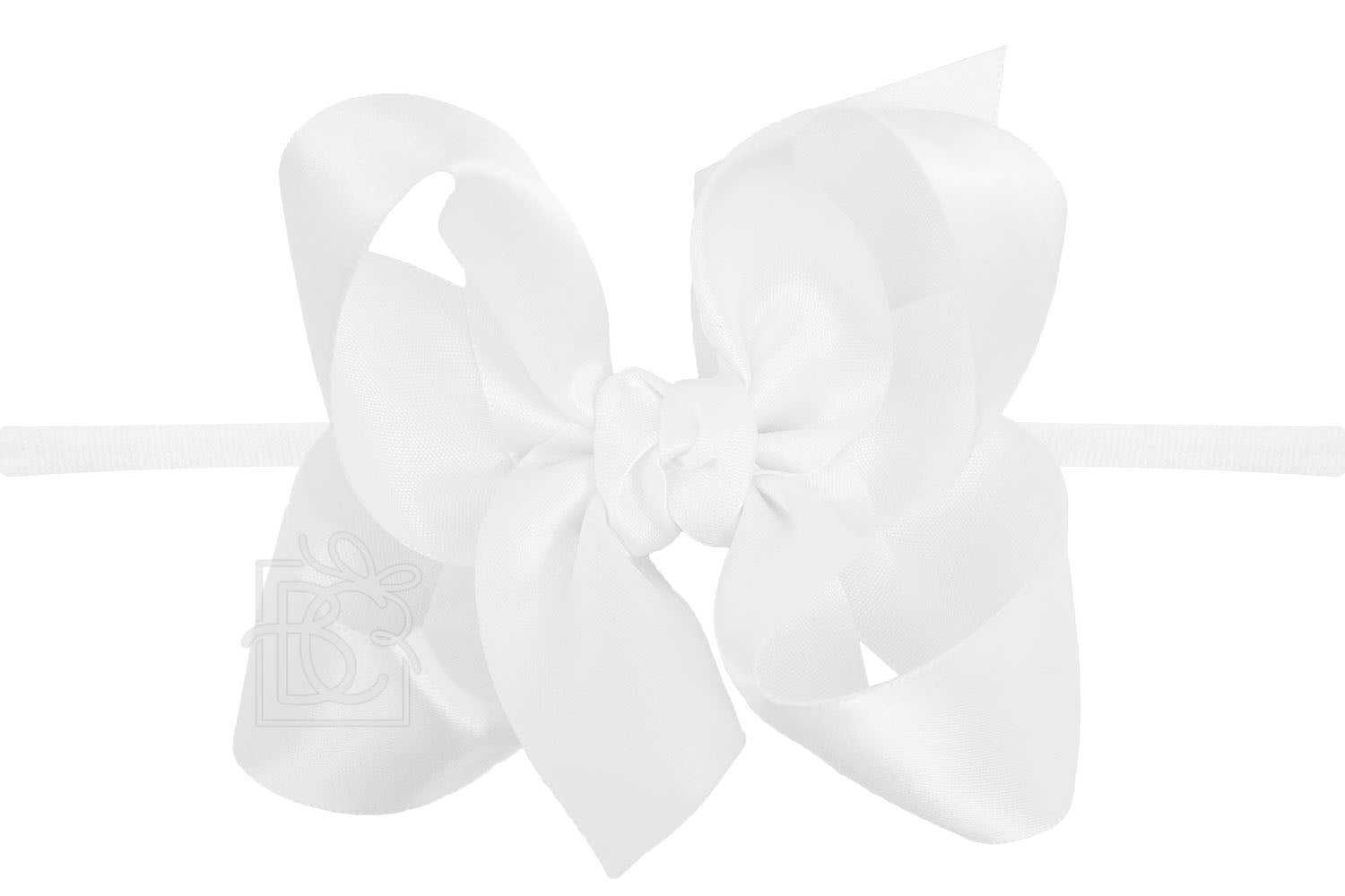 Beyond Creations Pantyhose Headband w/ Large Satin Bow