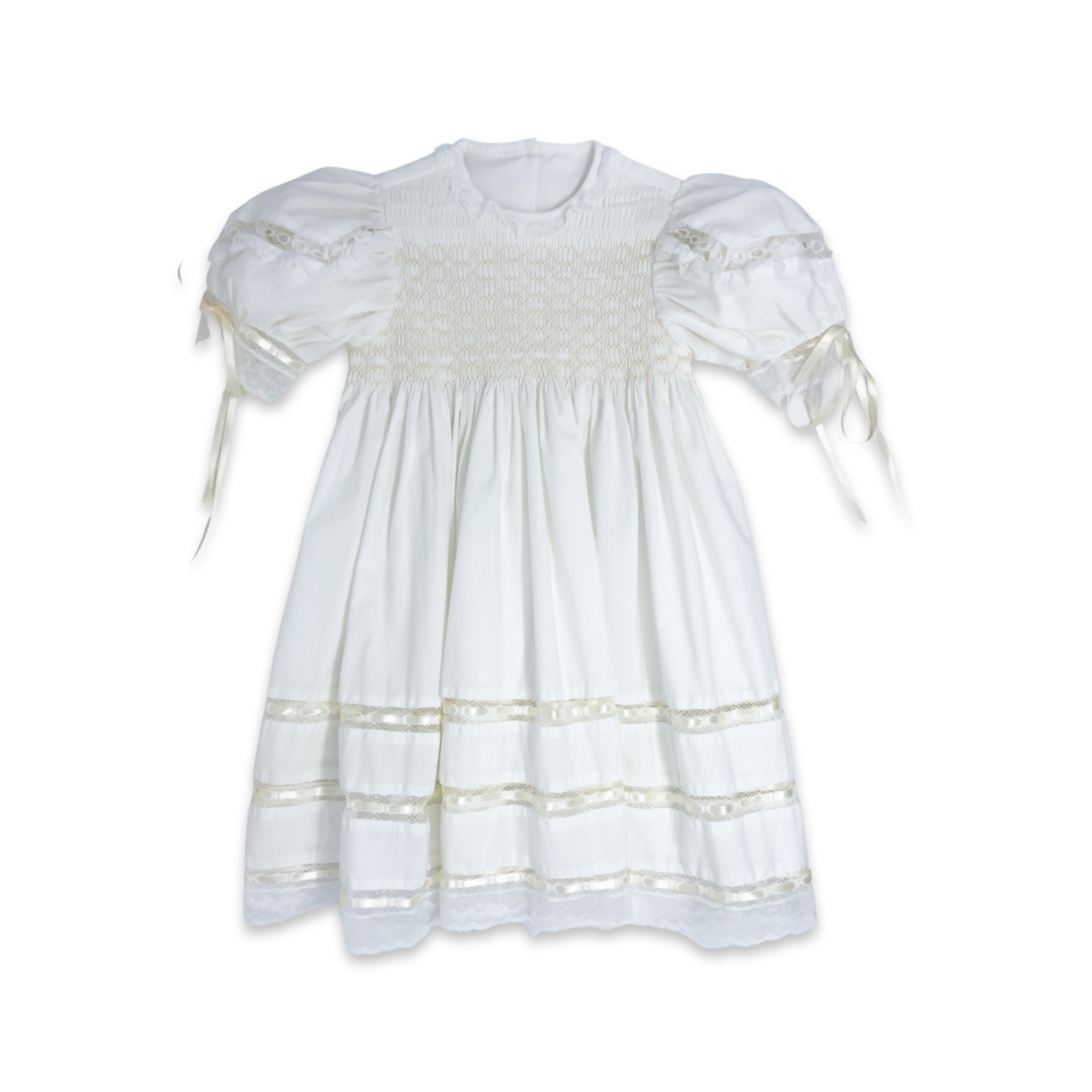 Lullaby Set Middleton Dress Blessings White Batiste J-GDR709CF001 5012