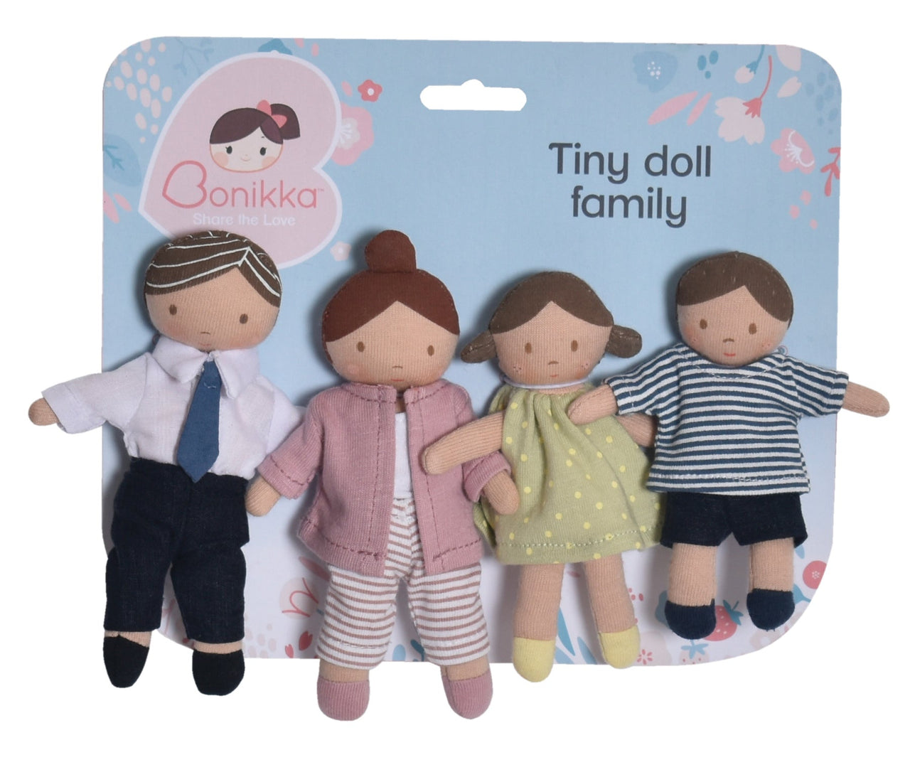 Tikiri Tiny Doll Family