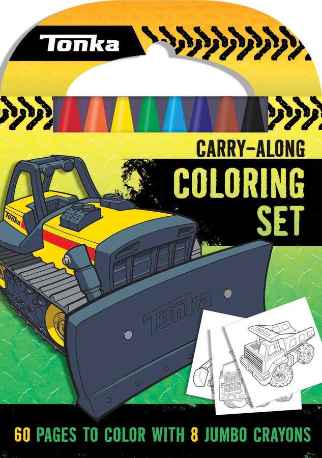S and S Tonka: Carry-Along Coloring Set