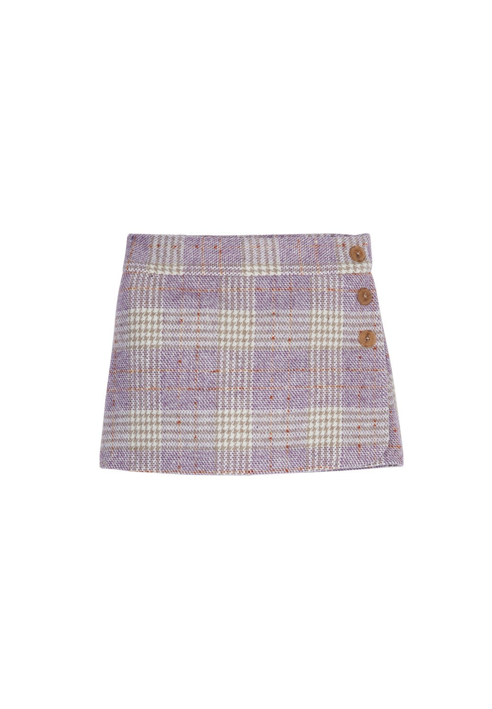 Bisby Lilac Tweed Mini Skort BA3075 5008