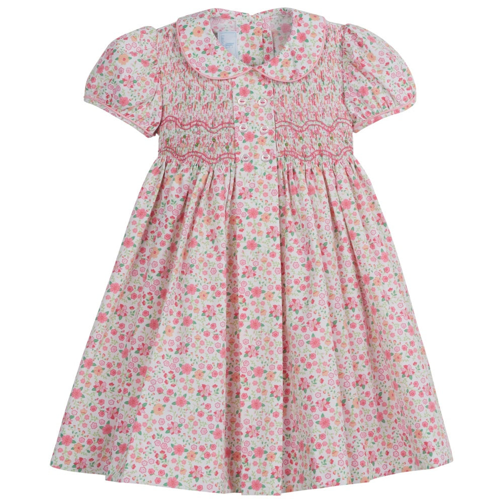 Little English Smocked Bridget Dress Fairway Floral 5102