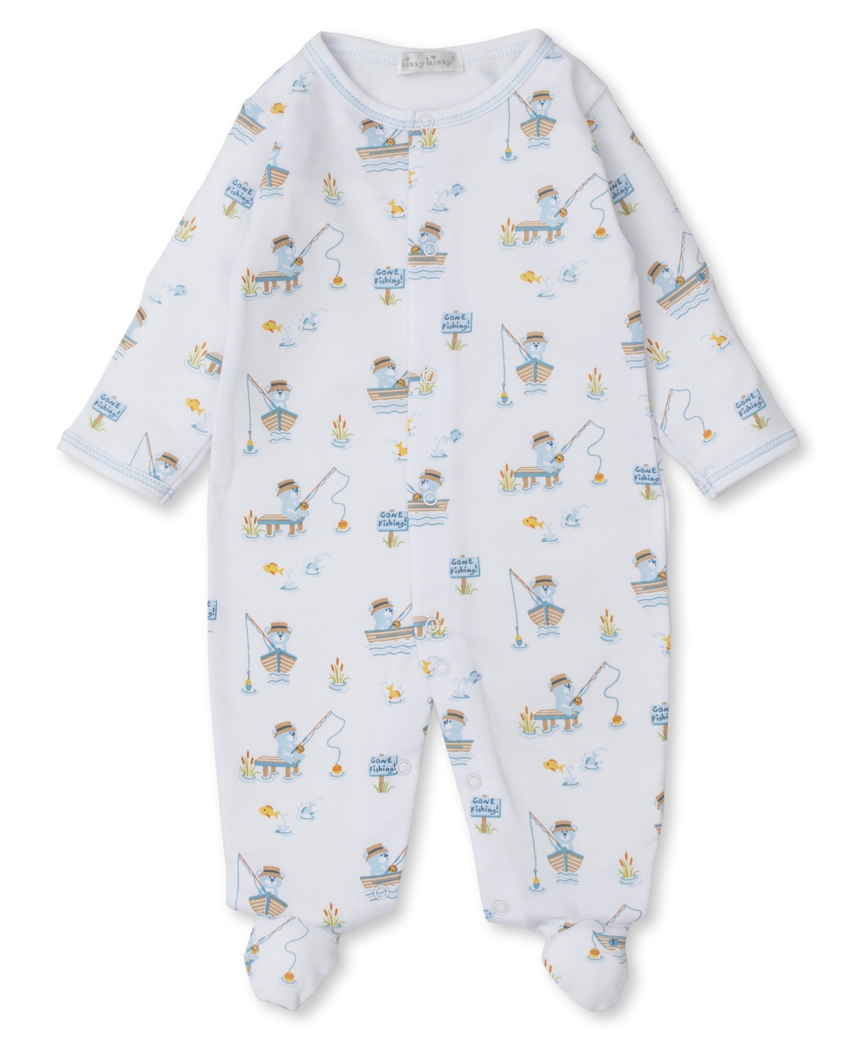 Kissy Kissy Rather Be Fishing Footie PRT KBQ10355N-K999 5102