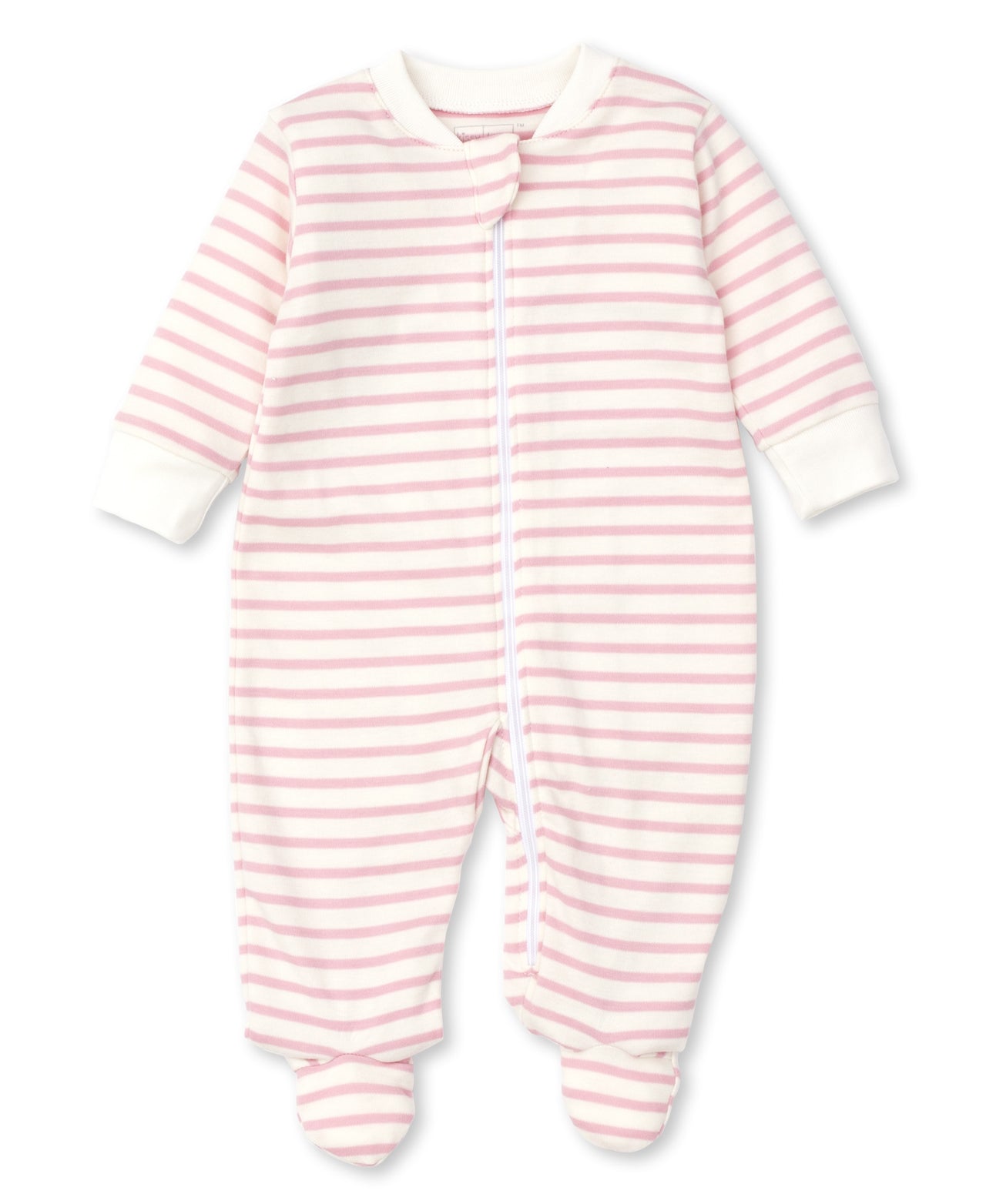 Kissy Kissy Basic Stripes Footie W/Zip