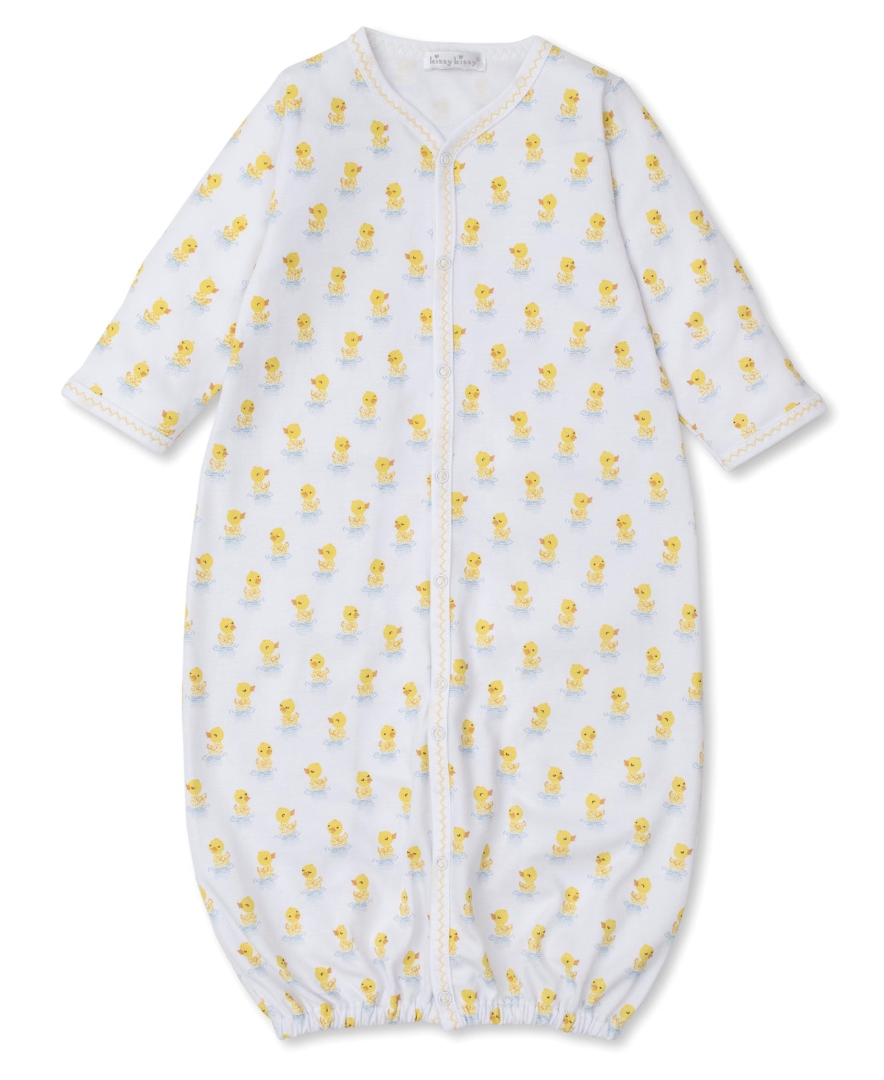 Kissy Kissy Dotty Ducks Converter Gown PRT Yellow KNW09818N-K700 5101