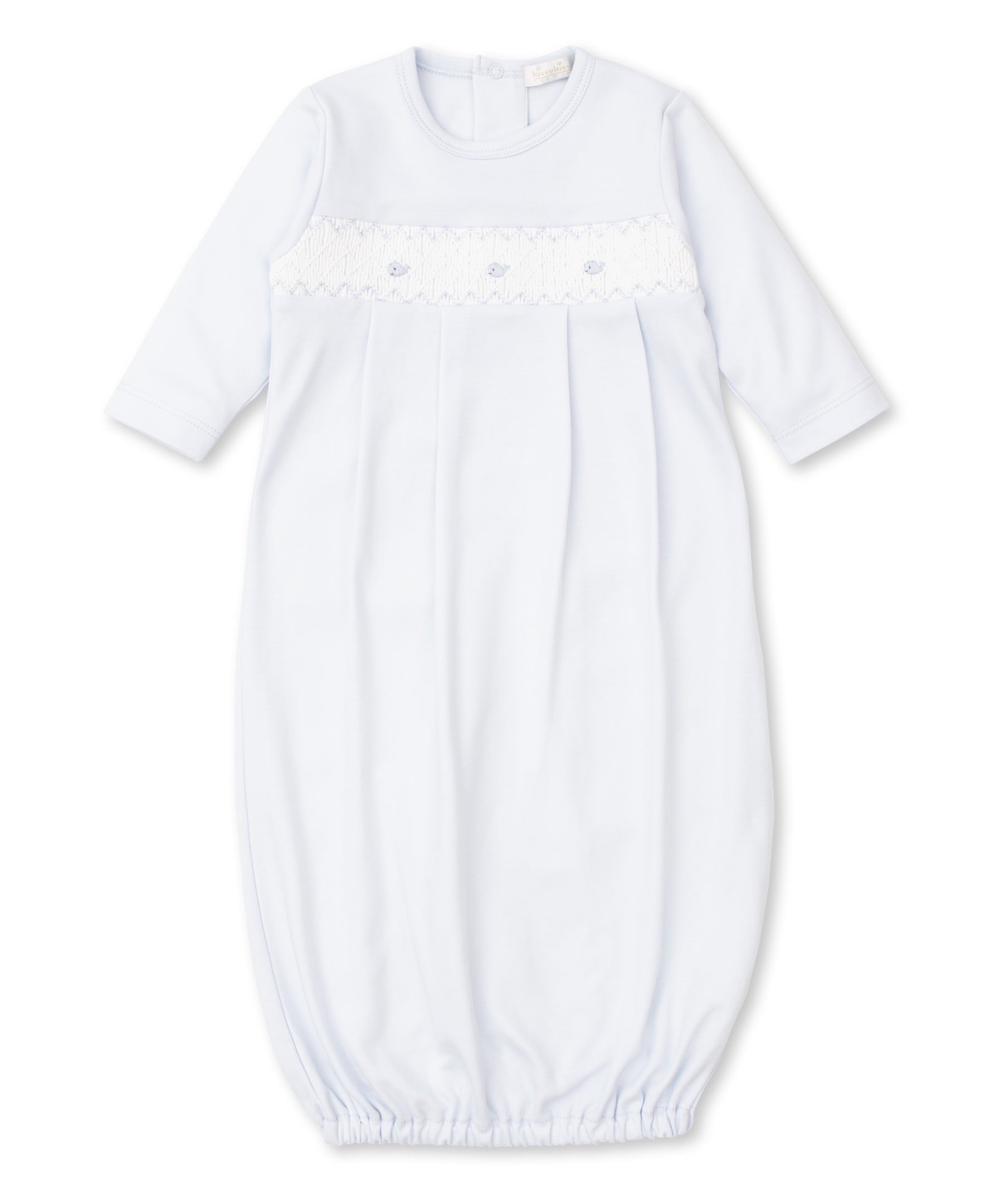 Kissy Kissy CLB Summer Whales Sack W/Hand Smocking KBW06268N-K480