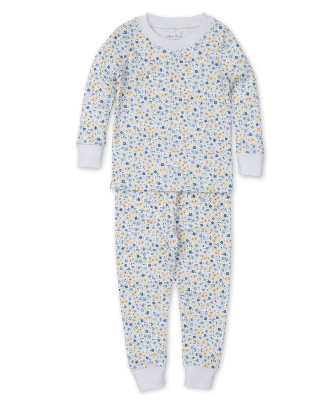 Kissy Kissy Floral Fantasy Pajama Set Snug PRT Multi Blue KG808665I/KG608665P-K494