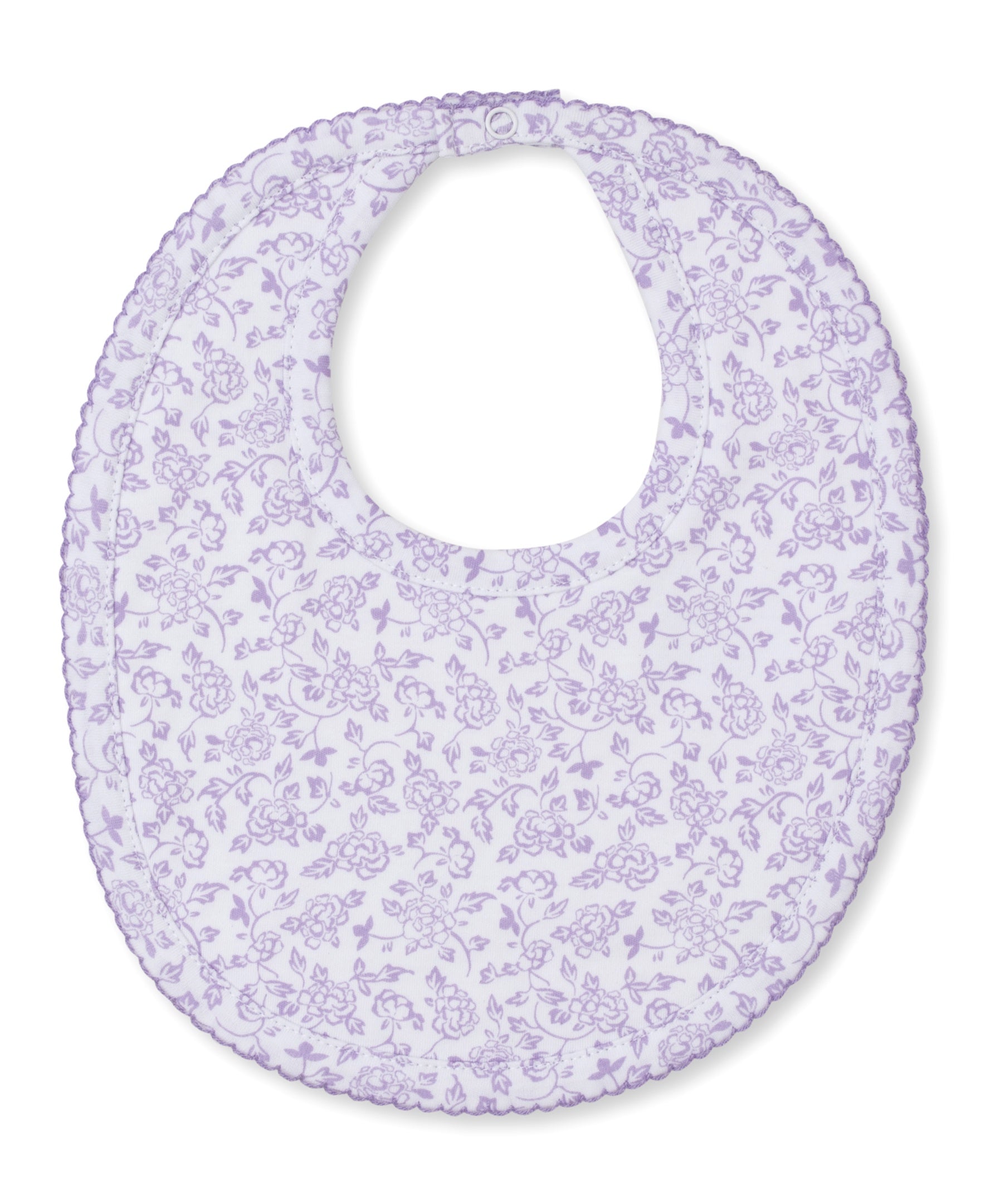 Kissy Kissy Blooming Vines Bib PRT Lavender KG310252O-K531 5101