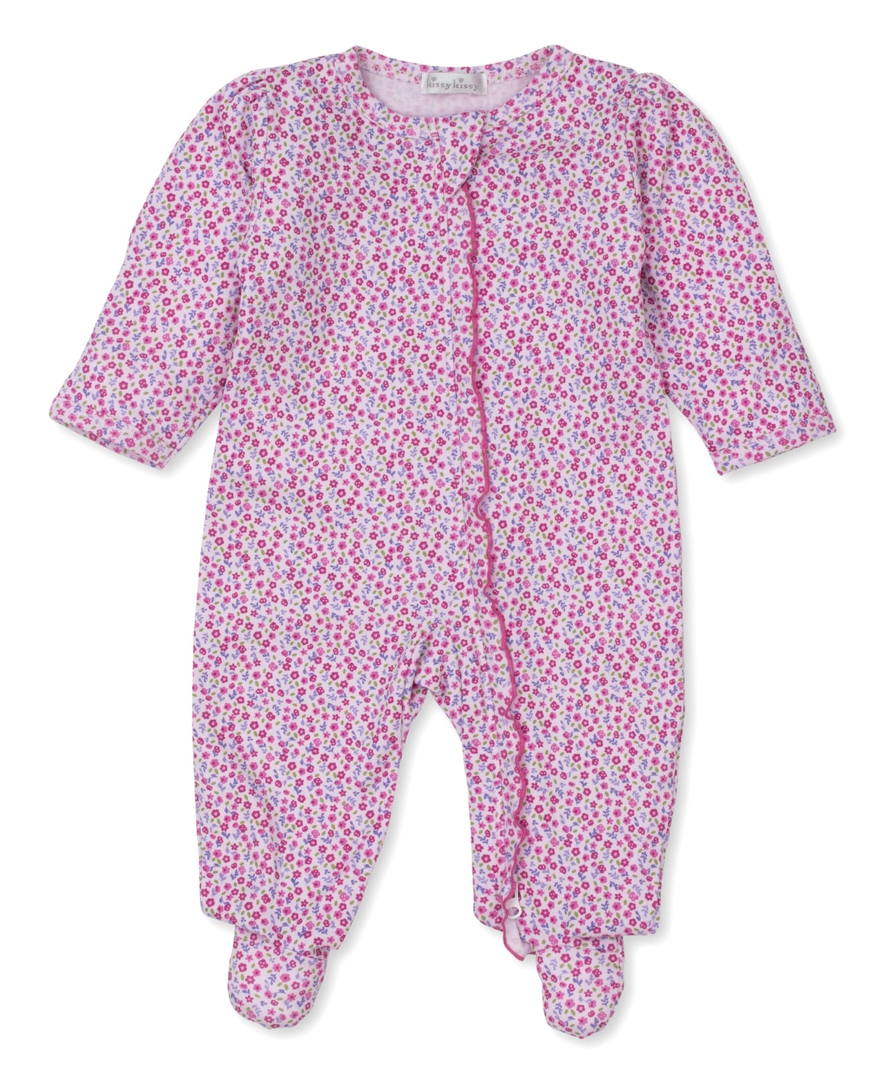 Kissy Kissy Hearts Abloom Footie W/Zip Comp KGQ09310N-K650 5008