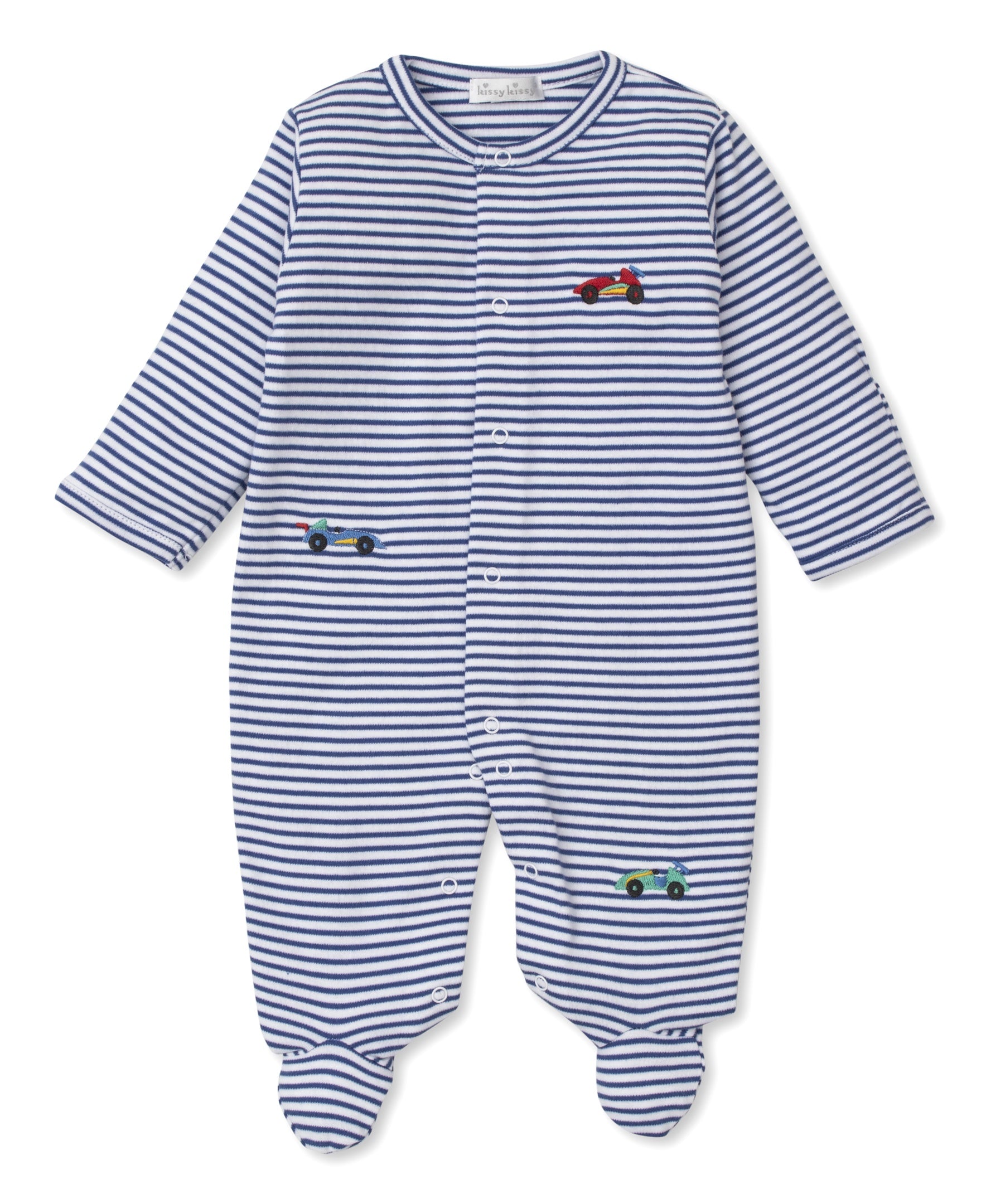 Kissy Kissy Race Car Rally Footie STR KBQ10231n-K400 5101