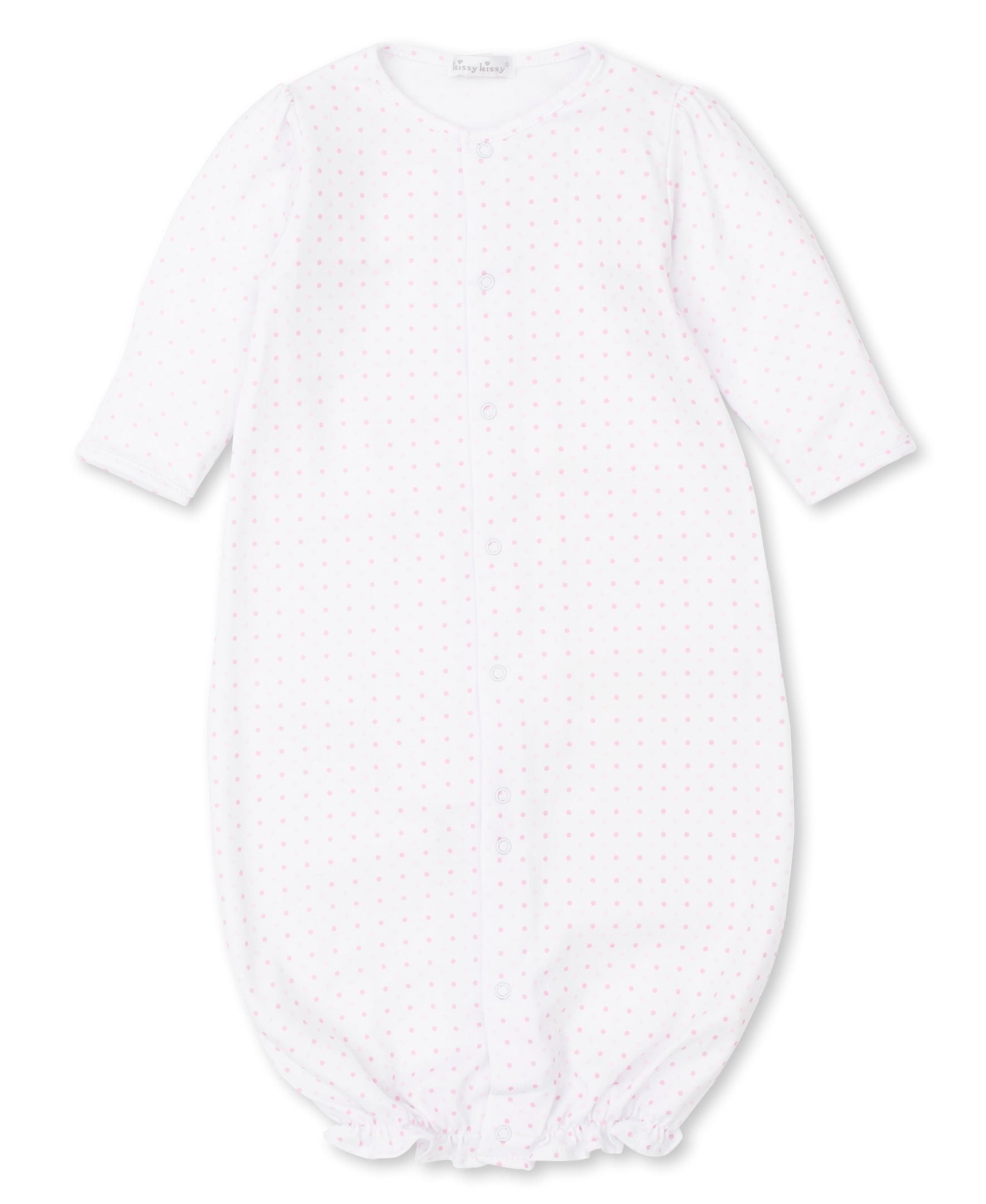 Kissy Kissy Bear Snuggles Converter Gown Dot