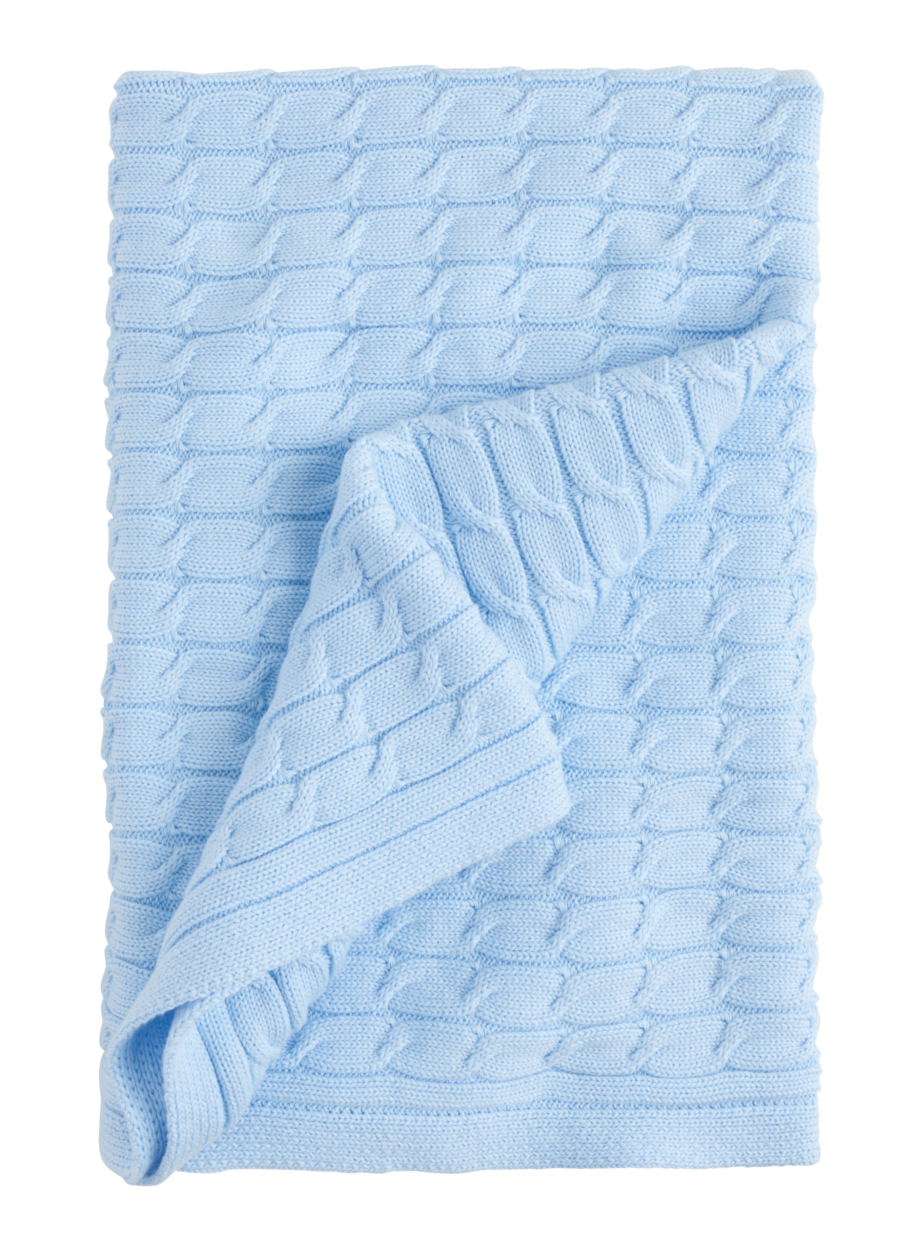 Little English Cable Knit Blanket Y0BX