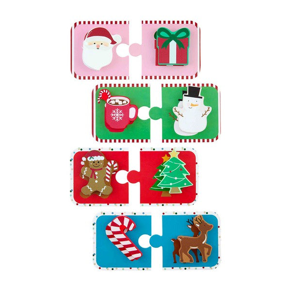 Mud Pie Holiday Puzzle Matching Game